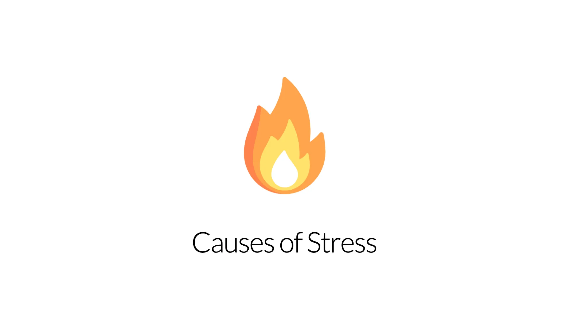 Section title: Causes of Stress