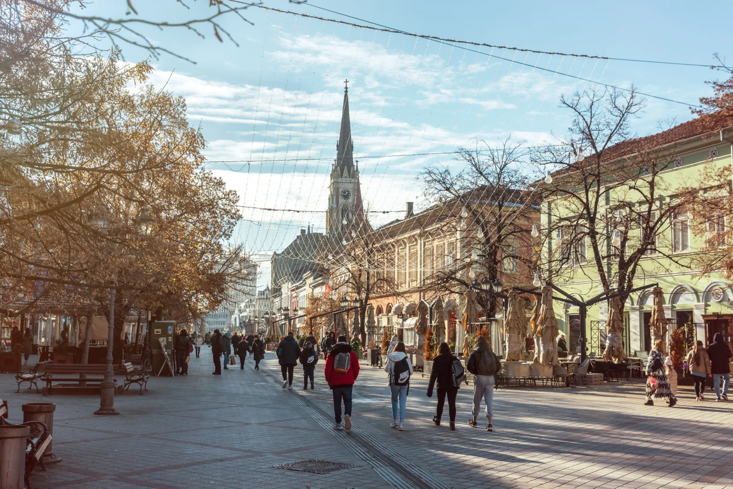 Novi Sad skyline